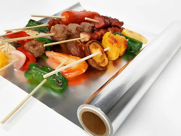 Heavy Duty Kitchen Alu Roll For Food Packaging